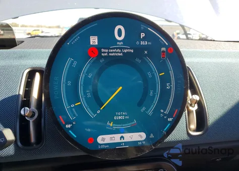 2025 Mini Countryman S All4 из США, поврежденный, VIN WMZ23GA09S7T50860